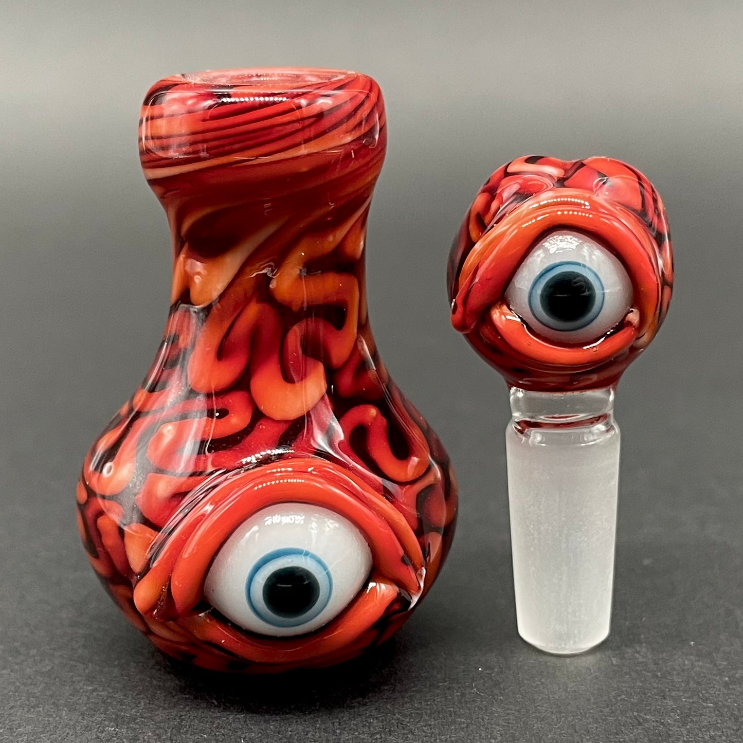 Small Brain potion bottle craftsmanship - artisan glass work