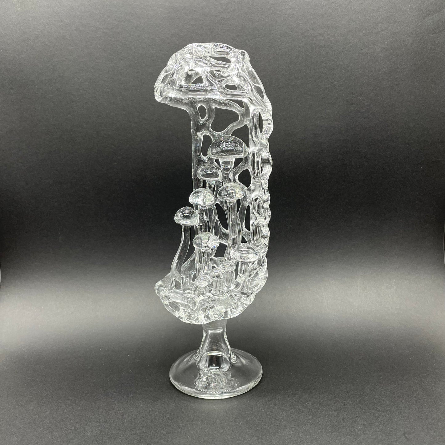 Collaboration Mushroom sculpture craftsmanship - artisan glass work