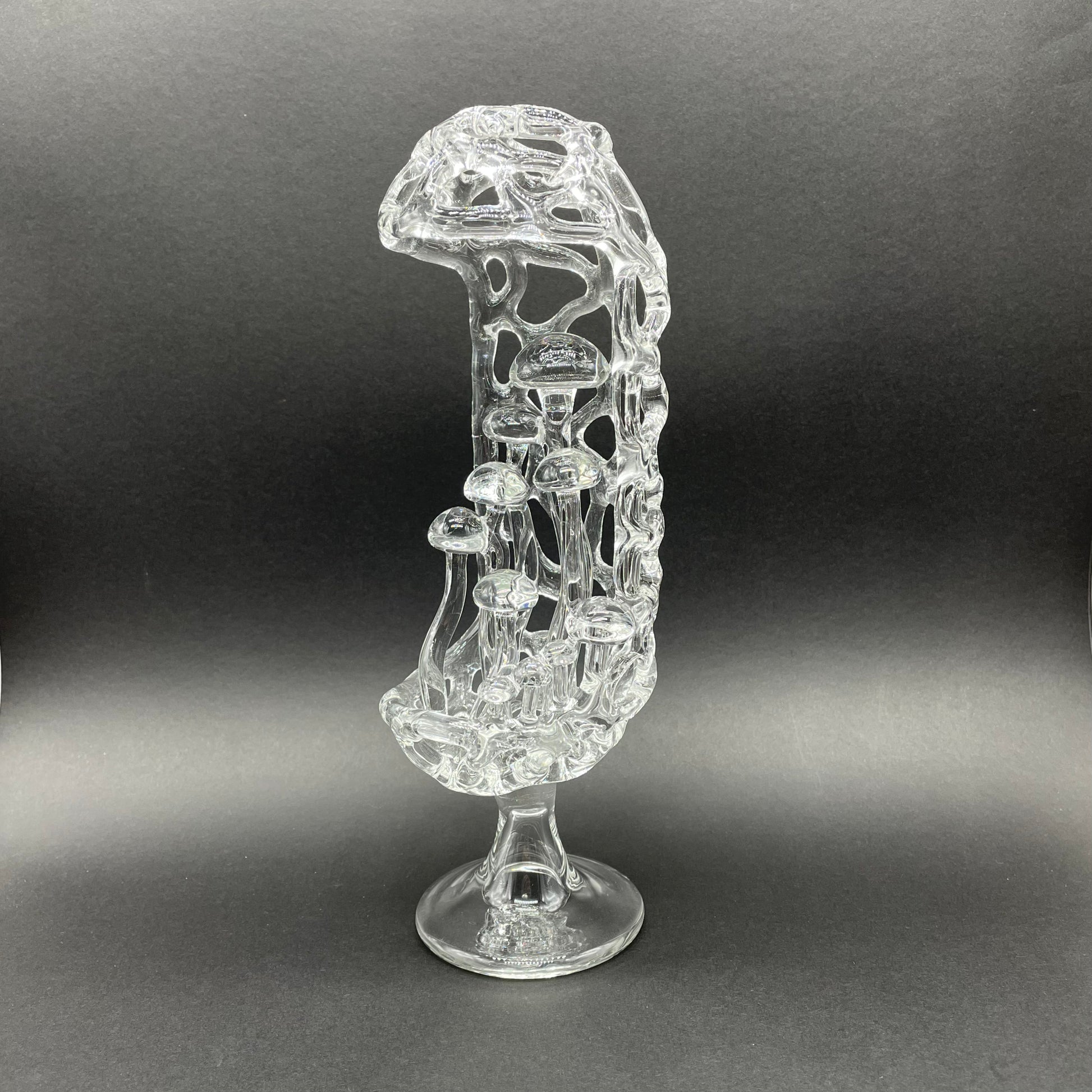 Collaboration Mushroom sculpture craftsmanship - artisan glass work