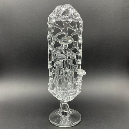 Leviathan Glass Collaboration Mushroom sculpture - hand-blown art