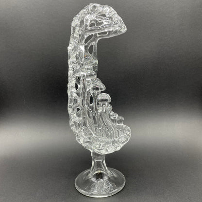 Collaboration Mushroom sculpture glass art - premium handcrafted piece
