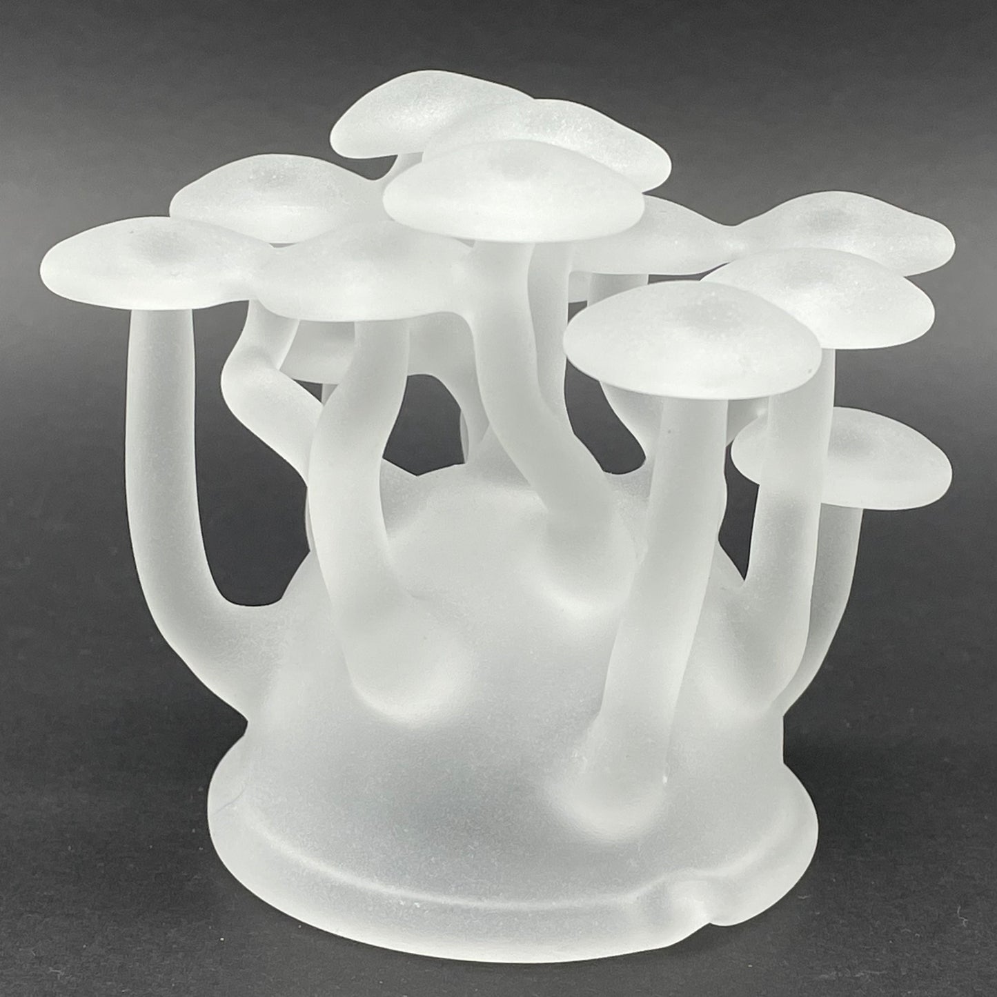 Magical Mushroom Sculpture glass art - premium handcrafted piece