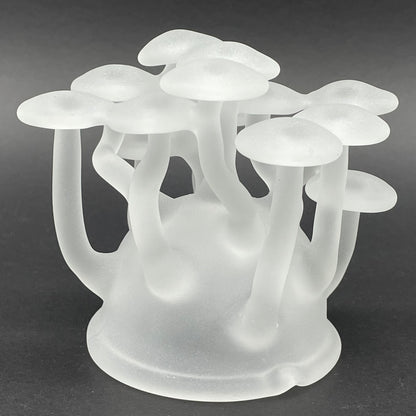 Magical Mushroom Sculpture glass art - premium handcrafted piece