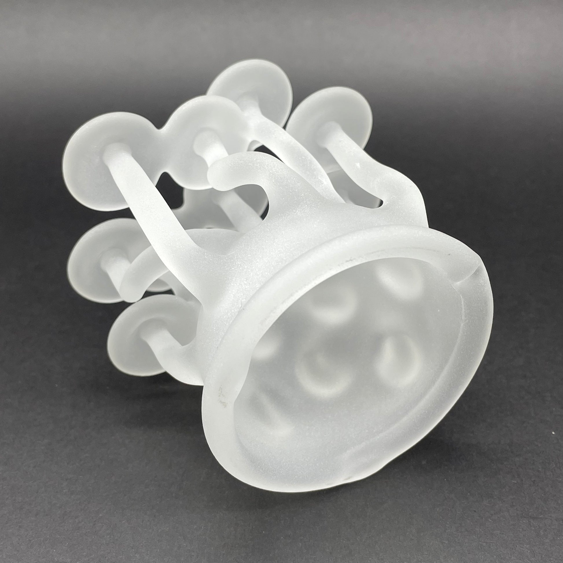Hand-blown Magical Mushroom Sculpture - Leviathan Glass original