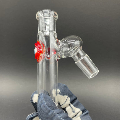 18mm 45° simple ash catch (eye) by Leviathan Glass - artisan detail