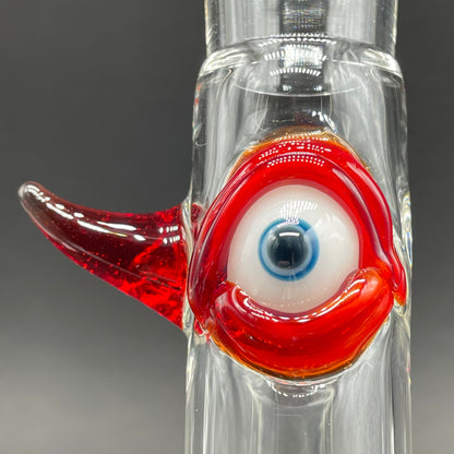 18mm 45° simple ash catch (eye) glass art - premium handcrafted piece