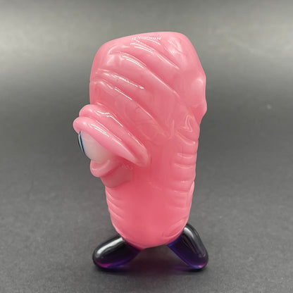 Artisan glass Blush sandblasted Gandalf - detailed craftsmanship