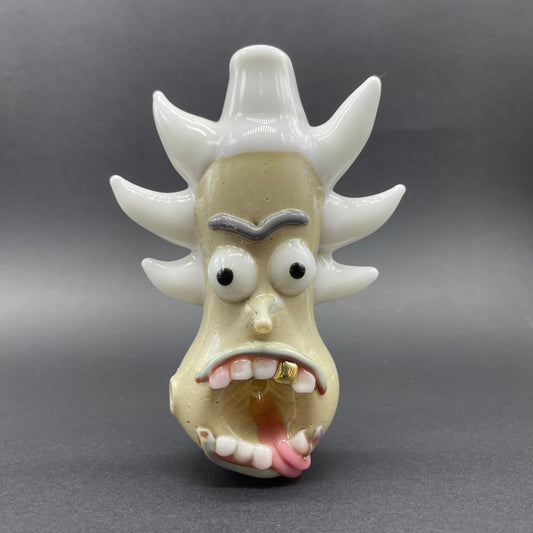 Hand-blown glass Rick Spoon by Leviathan Glass
