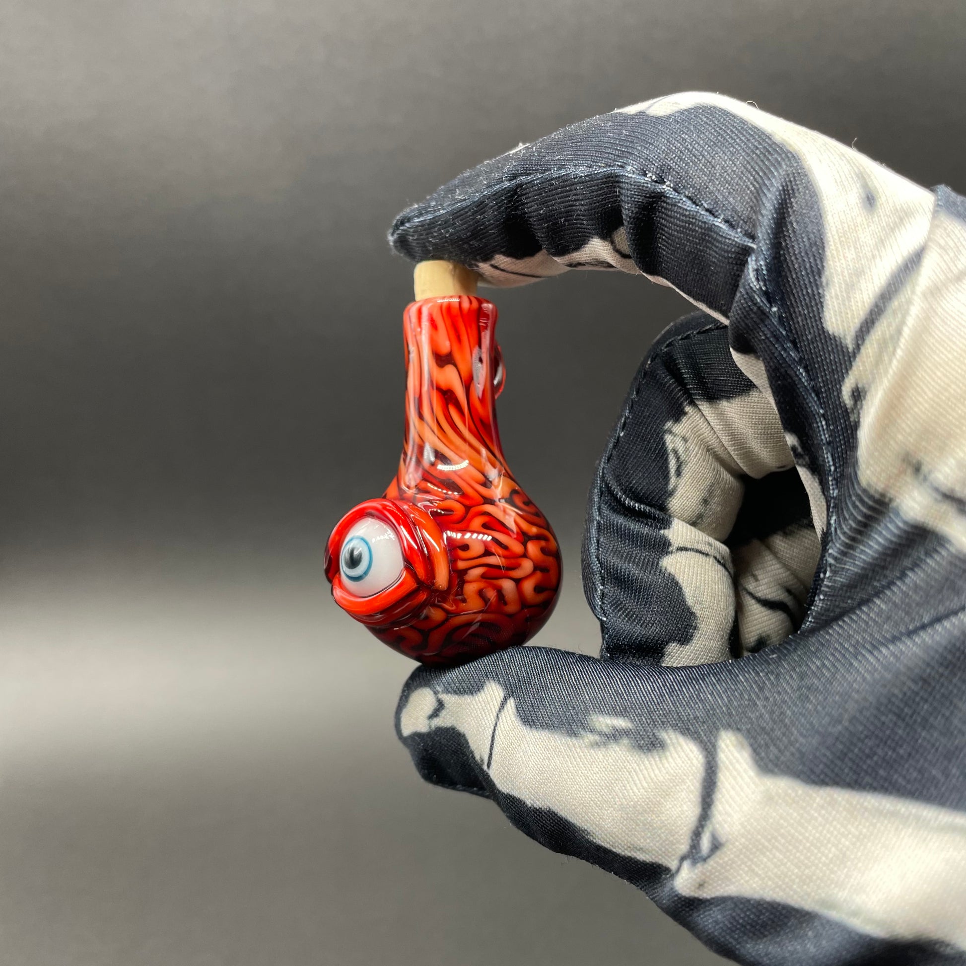Brain potion bottle craftsmanship - artisan glass work