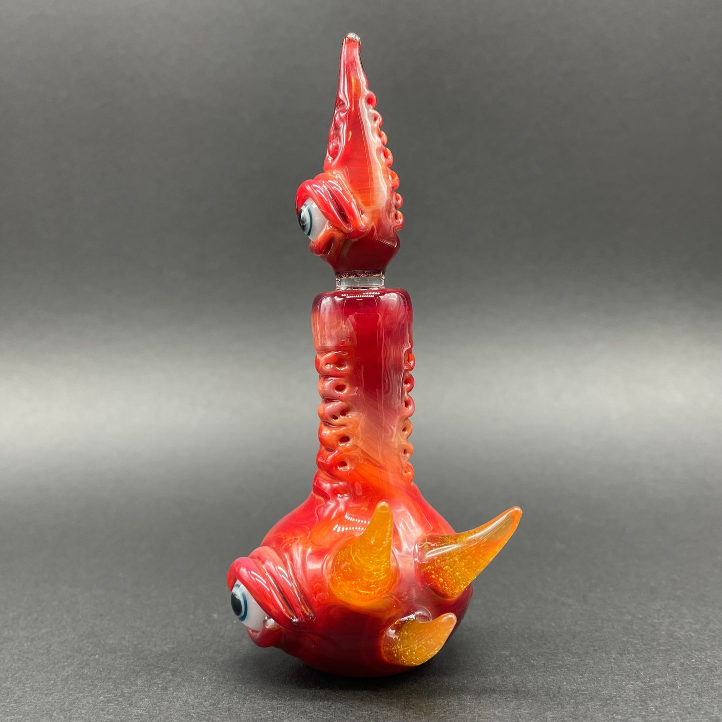 Tequila sunrise pensieve detail view - premium glass art