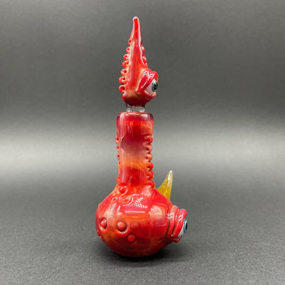 Leviathan Glass Tequila sunrise pensieve - hand-blown art