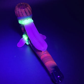 UV Tongue Gandalf craftsmanship - artisan glass work