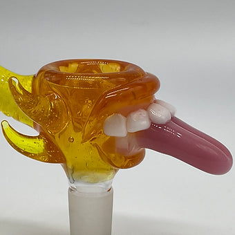 Premium 14mm Hot Sauce Slide - collectible glass art