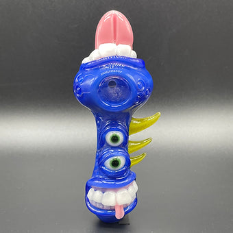 Hand-blown Sonic Guardian Of The Rabbit Hole Spoon - Leviathan Glass original