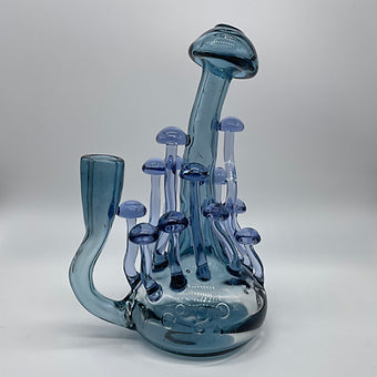 Leviathan Glass 14mm UV mushroom rig - hand-blown art