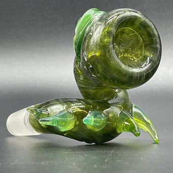 Premium 14mm Loopty Loop Jackpot Slide - collectible glass art