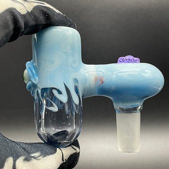 Premium 14mm Siberia mini ash catch set - collectible glass art