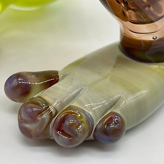 Hand-blown Sasquatch - Leviathan Glass original