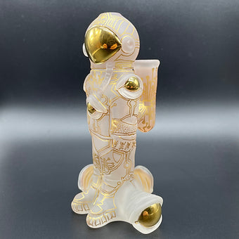 Artisan glass 14mm Astronaut Rig - detailed craftsmanship