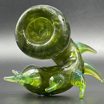 14mm Loopty Loop Jackpot Slide glass art - premium handcrafted piece