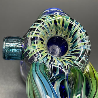 Hand-blown Tentacle Bubbler - Leviathan Glass original