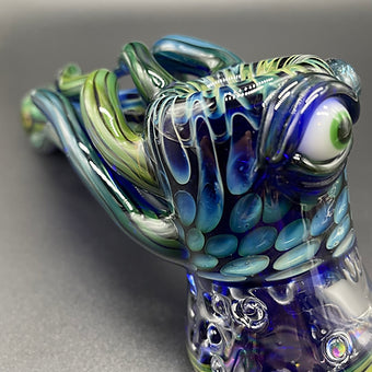 Premium Tentacle Bubbler - collectible glass art
