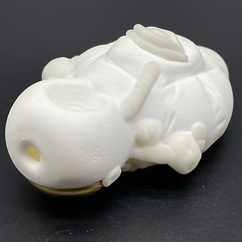 Hand-blown Out of this world hand pipe - Leviathan Glass original