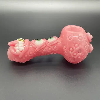 full color blush spoon craftsmanship - artisan glass work