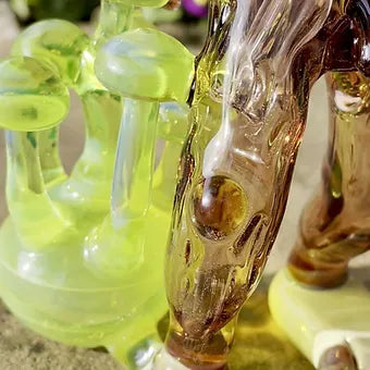 Hand-blown Sasquatch - Leviathan Glass original
