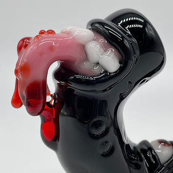 Premium Black Dragon Sherlock - collectible glass art