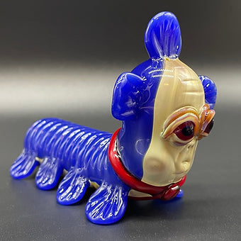 Labyrinth Worm Spoon craftsmanship - artisan glass work
