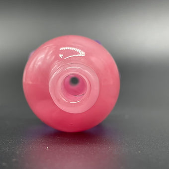 Hand-blown Pink Mushroom Carb Cap - Leviathan Glass original