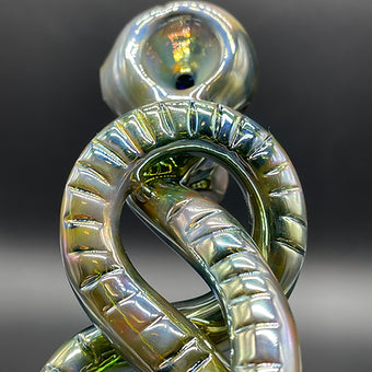 Death Eater Hand Pipe craftsmanship - artisan glass work