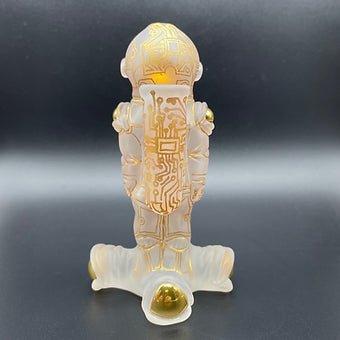 Leviathan Glass 14mm Astronaut Rig - hand-blown art