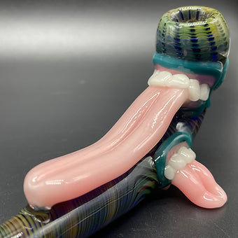 UV Tongue Gandalf glass art - premium handcrafted piece