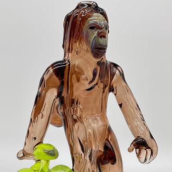Hand-blown Sasquatch - Leviathan Glass original