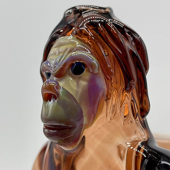 Hand-blown Sasquatch - Leviathan Glass original