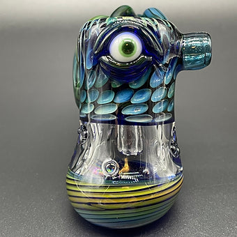 Hand-blown Tentacle Bubbler - Leviathan Glass original