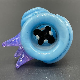 Hand-blown 14mm Siberia mini ash catch set - Leviathan Glass original