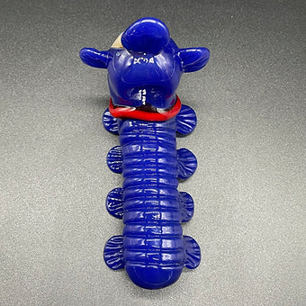 Hand-blown Labyrinth Worm Spoon - Leviathan Glass original