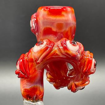Hand-blown 14mm Loopty Loop Slide - Leviathan Glass original