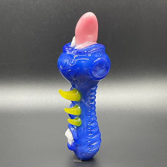 Hand-blown Sonic Guardian Of The Rabbit Hole Spoon - Leviathan Glass original