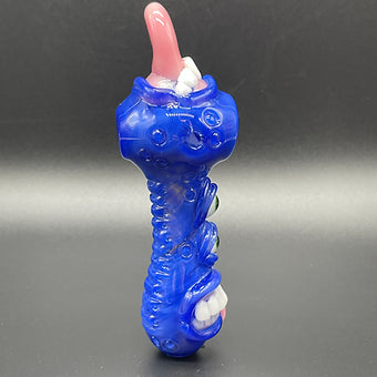 Hand-blown Sonic Guardian Of The Rabbit Hole Spoon - Leviathan Glass original