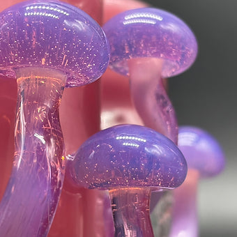 Hand-blown Blush Cleaning Station - Leviathan Glass original