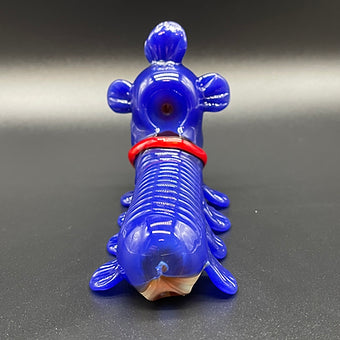 Labyrinth Worm Spoon glass art - premium handcrafted piece