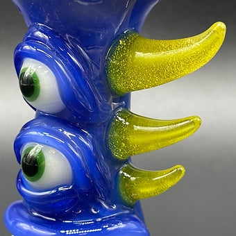 Hand-blown Sonic Guardian Of The Rabbit Hole Spoon - Leviathan Glass original