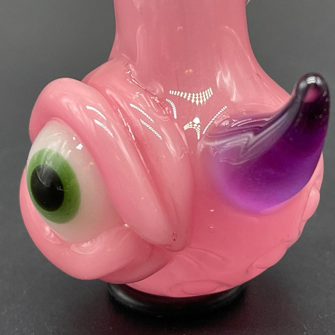 Pink potion bottle / pendant glass art - premium handcrafted piece