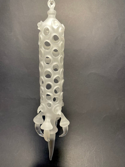 Premium Glass claw sculpture - collectible glass art