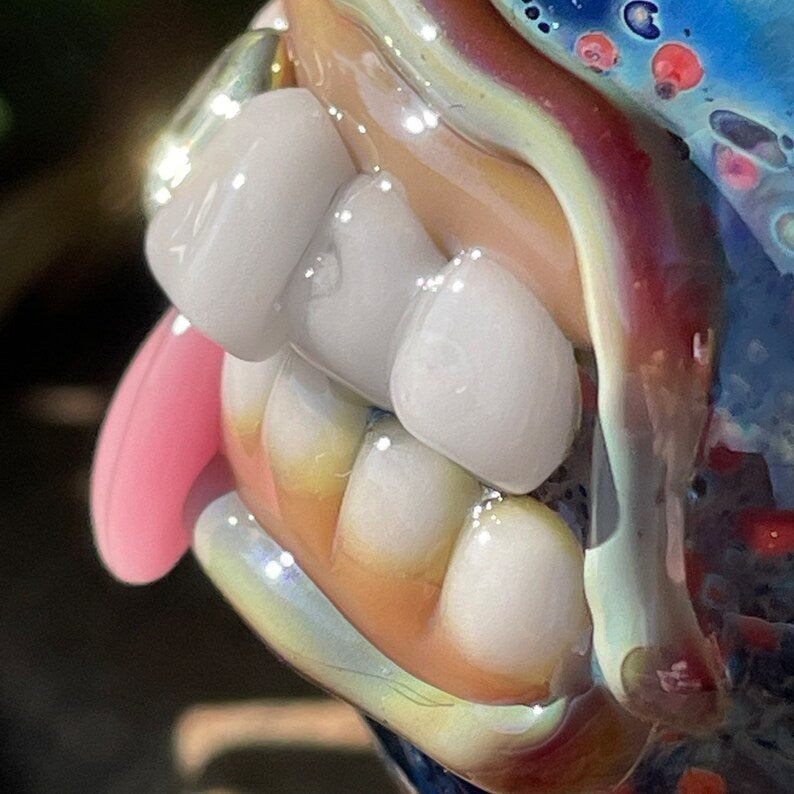 Sneaky eye cyclops ornament glass art - premium handcrafted piece