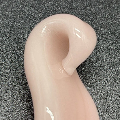 Artisan glass Glass mushroom Tongue pendant - detailed craftsmanship
